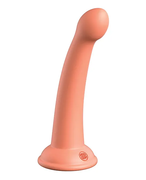 Dillio Dillio Platinum Secret Explorer Silicone Dildo 6in Orange Dildos