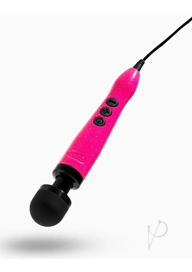 Doxy Vibrators Doxy Die Cast 3 Wand PlugIn Wand Massager Hot Pink