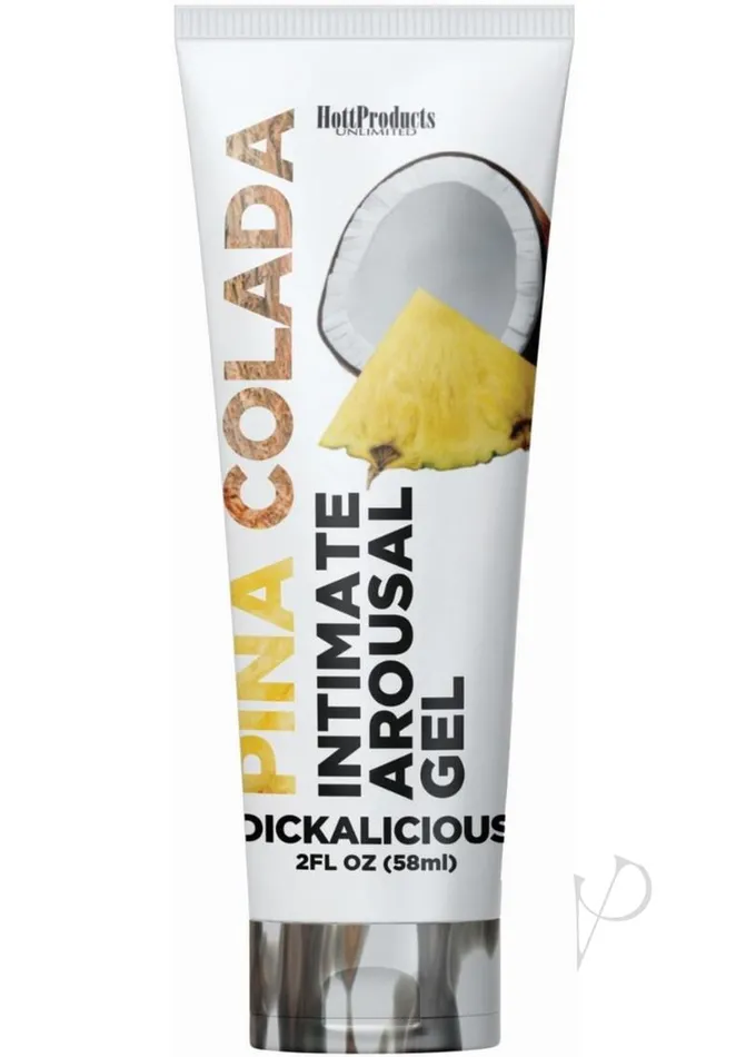 Enhancers Hott Products Dickalicious Penis Arousal Gel 2oz Pina Colada