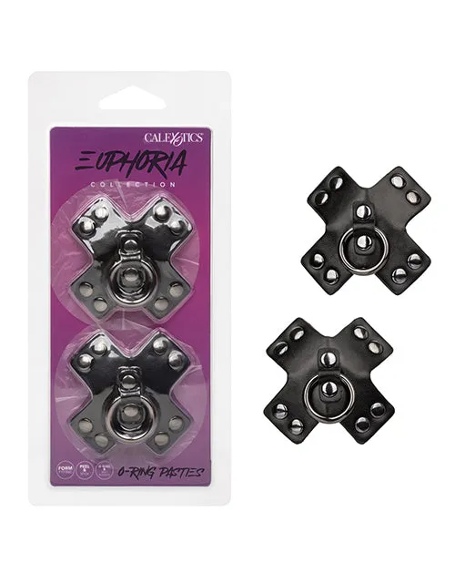 Euphoria Collection ORing Pasties Black Euphoria Anal