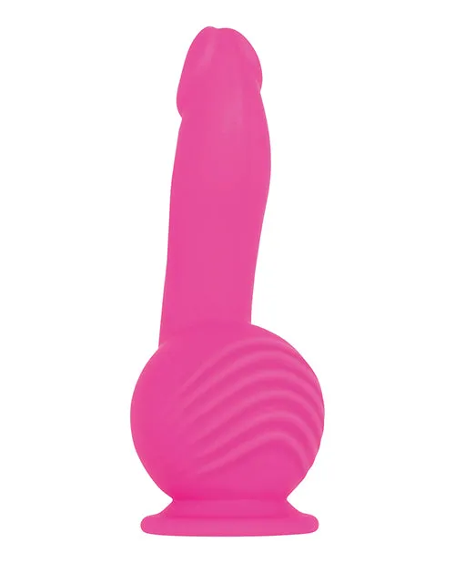 Evolved Female Sex Toys Ballistic Silicone Rechargeable Vibrator with Remote Control Pink