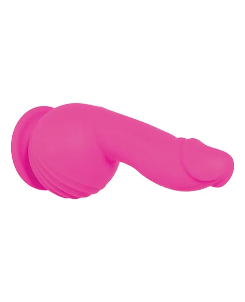 Evolved Female Sex Toys Ballistic Silicone Rechargeable Vibrator with Remote Control Pink