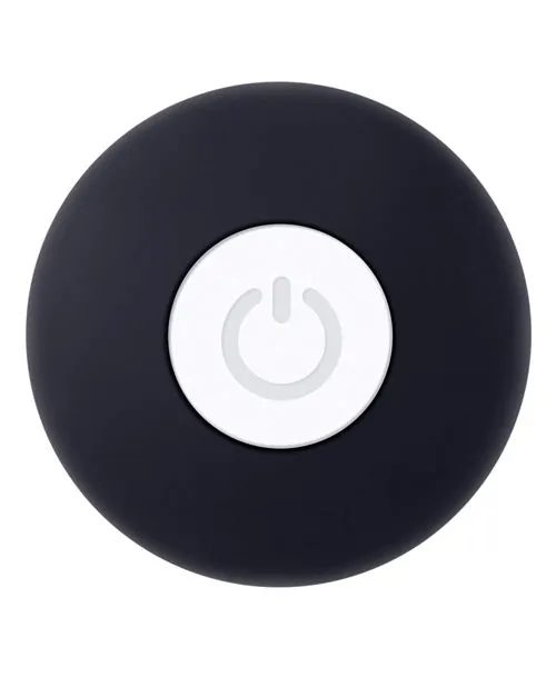 Evolved Male Sex Toys Mighty Mini Rechargeable Silicone Anal Plug with 20 Functions and Speeds Black