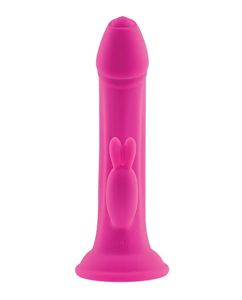 Evolved Vibrators Somebunny to Love Rechargeable Silicone Rabbit Vibrator Pink