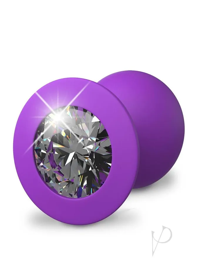 Fantasy For Her Anal Fantasy For Her Her Little Gem Medium Plug Anal Play Silicone Waterproof Purple