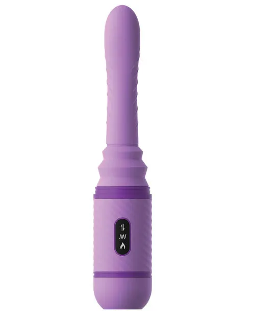 Fantasy For Her Silicone Love Thrust Her Dildo with Remote Control 12in Purple Fantasy For Her Female Sex Toys