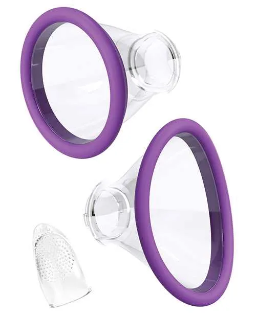 Fantasy For Her Vibrators Fantasy For Her Her Ultimate Pleasure Silicone Vibrating MultiSpeed Rechargeable Clit Stimulator Purple