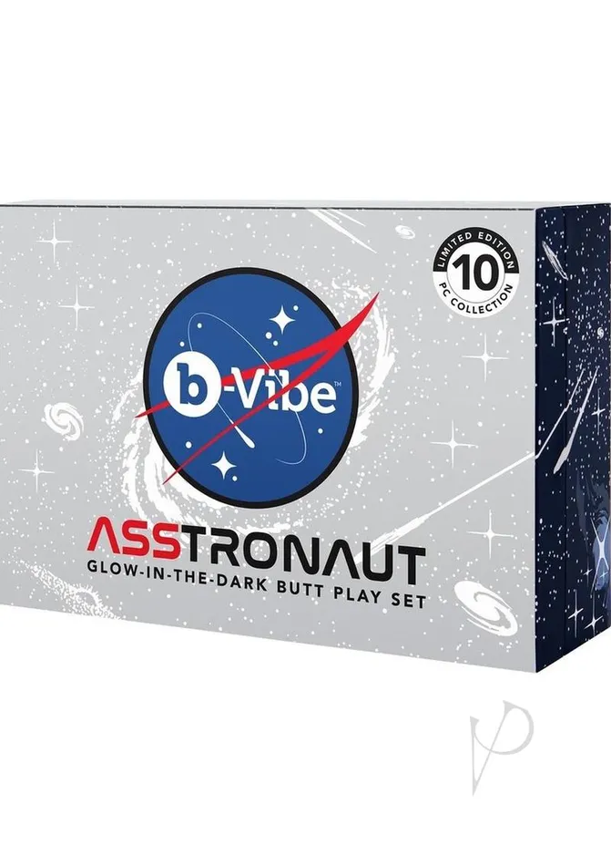 Female Sex Toys B Vibe BVibe Asstronaut Glow in the Dark Rechargeable Silicone Anal Play Set with Remote Control Frost Female Sex Toys B Vibe BVibe Asstronaut Glow in the Dark Rechargeable Silicone Anal Play Set with Remote Control Frost