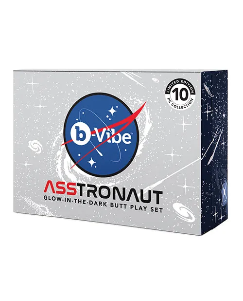 Female Sex Toys B Vibe BVibe Asstronaut Glow in the Dark Rechargeable Silicone Anal Play Set with Remote Control Frost Female Sex Toys B Vibe BVibe Asstronaut Glow in the Dark Rechargeable Silicone Anal Play Set with Remote Control Frost