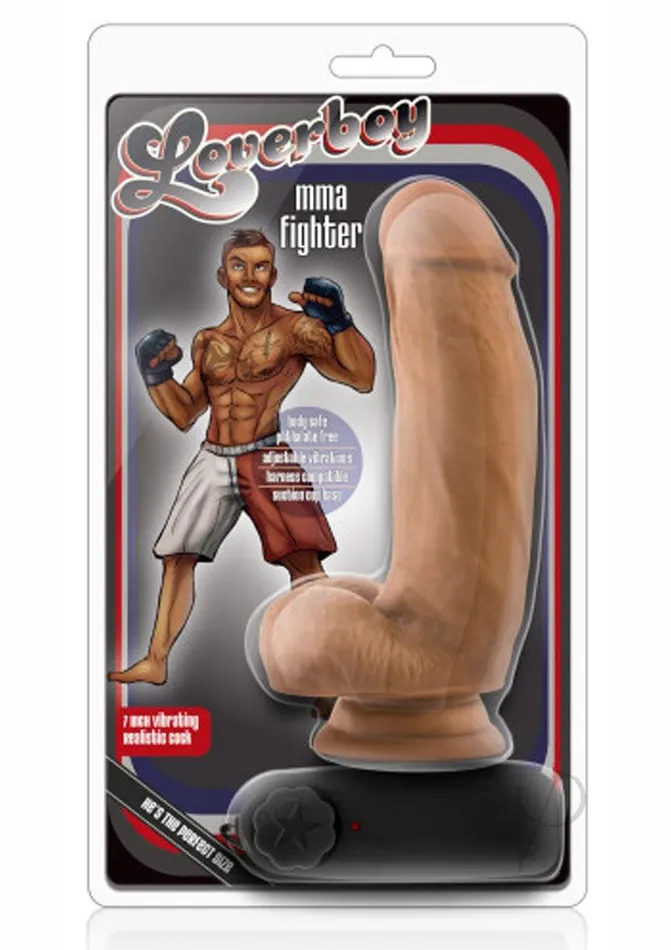 Female Sex Toys Coverboy Coverboy MMA Fighter Vibrating Cock with Balls and Wired Remote Control 7in Caramel Female Sex Toys Coverboy Coverboy MMA Fighter Vibrating Cock with Balls and Wired Remote Control 7in Caramel