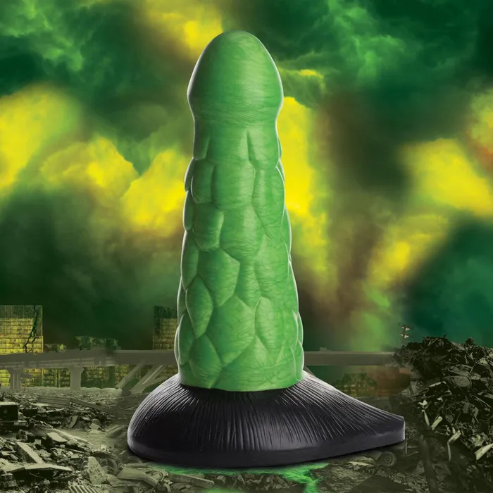Female Sex Toys Creature Cocks Scaly Reptile Thick Silicone Dildo