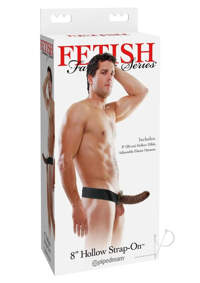 Female Sex Toys Fetish Fantasy Series Fetish Fantasy Series Hollow StrapOn Dildo and Adjustable Harness 8in Chocolate Female Sex Toys Fetish Fantasy Series Fetish Fantasy Series Hollow StrapOn Dildo and Adjustable Harness 8in Chocolate