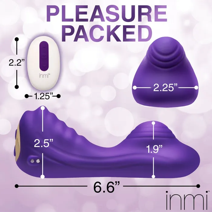 Female Sex Toys INMI Ride n Grind 10 X Vibrating Silicone Sex Grinder