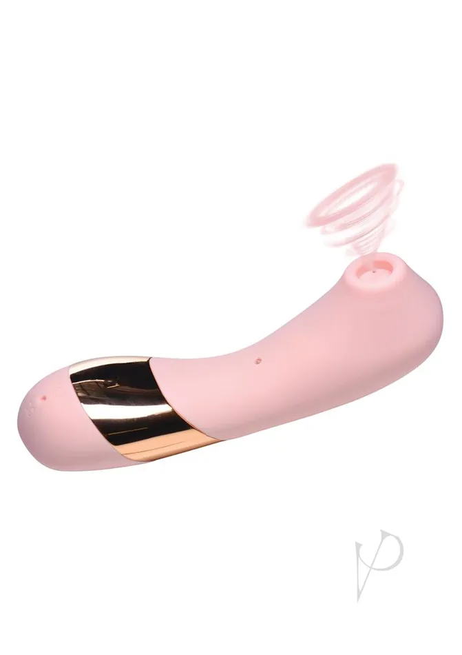 Female Sex Toys Inmi Shegasm Tickle Tickling Stimulator with Suction Pink Shegasm