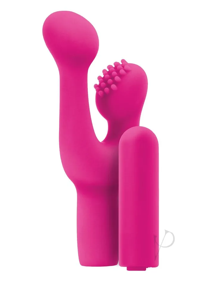 Female Sex Toys Inya Inya Finger Fun Silicone Rechargeable Vibrating Clitoral Stimulator Pink