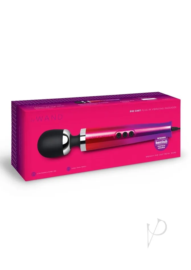 Female Sex Toys Le Wand Le Wand Diecast Plugin Massager Ombre Multicolor