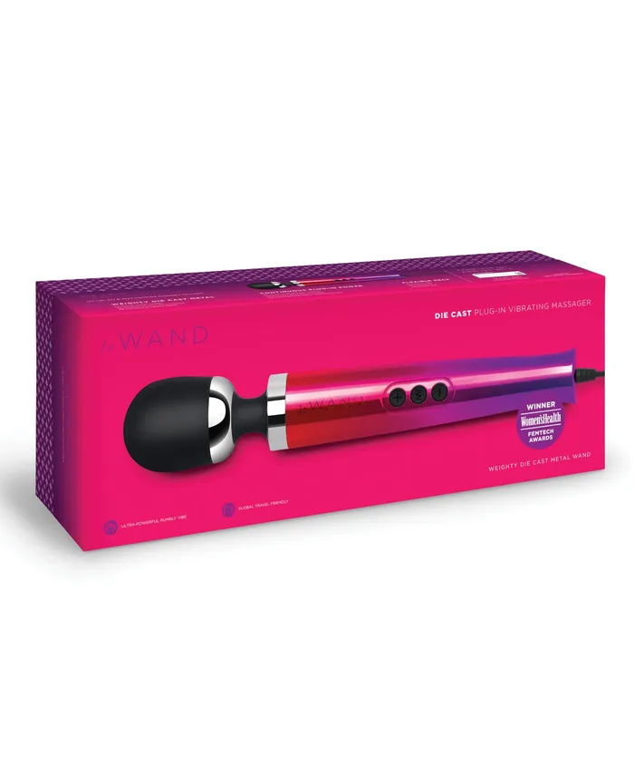 Female Sex Toys Le Wand Le Wand Diecast Plugin Massager Ombre Multicolor