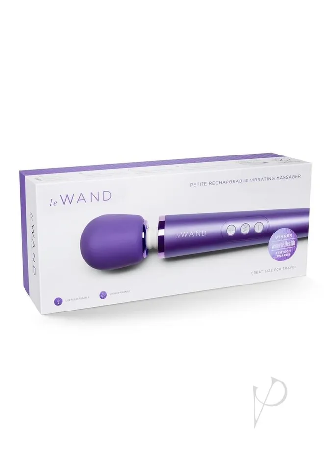 Female Sex Toys Le Wand Le Wand Petite Rechargeable Silicone Vibrating Massager Violet Female Sex Toys Le Wand Le Wand Petite Rechargeable Silicone Vibrating Massager Violet