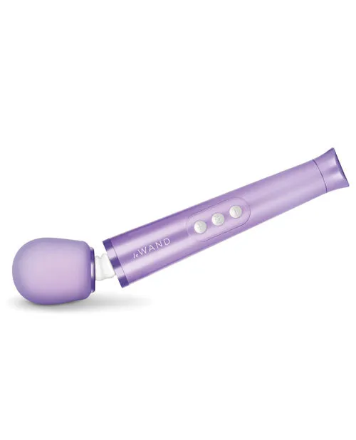 Female Sex Toys Le Wand Le Wand Petite Rechargeable Silicone Vibrating Massager Violet