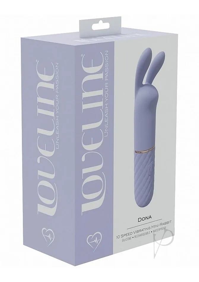 Female Sex Toys Loveline LoveLine Dona Mini Rabbit Silicone Rechargeable Vibrator Lavender Female Sex Toys Loveline LoveLine Dona Mini Rabbit Silicone Rechargeable Vibrator Lavender
