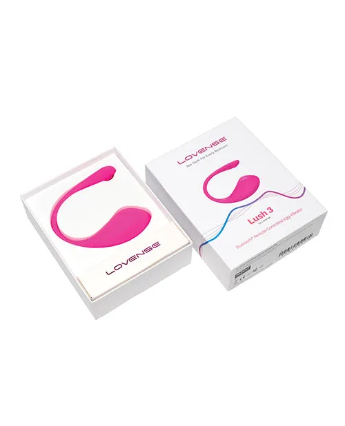 Female Sex Toys Lovense Lovense Lush 3 Silicone Egg Vibrator with Remote Control Pink Female Sex Toys Lovense Lovense Lush 3 Silicone Egg Vibrator with Remote Control Pink