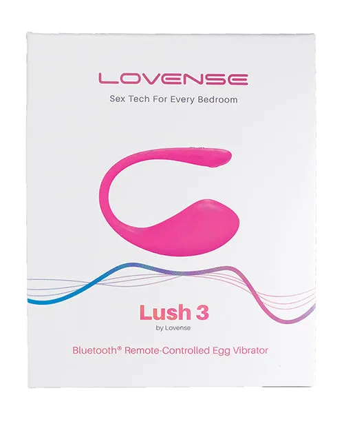 Female Sex Toys Lovense Lovense Lush 3 Silicone Egg Vibrator with Remote Control Pink Female Sex Toys Lovense Lovense Lush 3 Silicone Egg Vibrator with Remote Control Pink