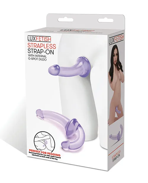 Female Sex Toys Lux Fetish Lux Fetish Strapless Strapon Purple Female Sex Toys Lux Fetish Lux Fetish Strapless Strapon Purple