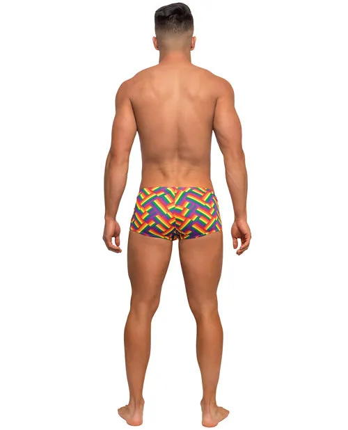 Female Sex Toys Male Power Pride Fest Contoured Pouch Mini Short Rainbow SM Female Sex Toys Male Power Pride Fest Contoured Pouch Mini Short Rainbow SM
