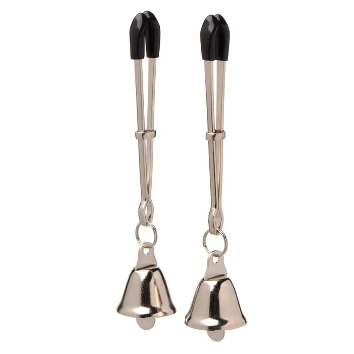 Female Sex Toys Master Series Chimera Adjustable Bell Nipple Clamps