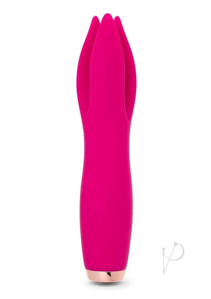 Female Sex Toys Nu Sensuelle Nu Sensuelle Tulip Rechargeable Silicone Clitoral Stimulator Magenta