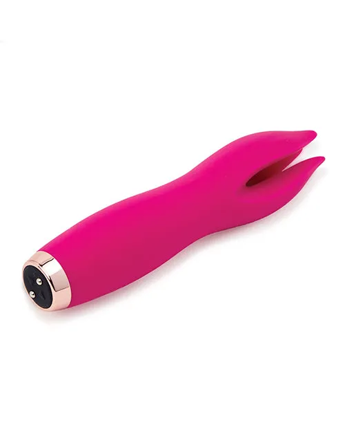 Female Sex Toys Nu Sensuelle Nu Sensuelle Tulip Rechargeable Silicone Clitoral Stimulator Magenta