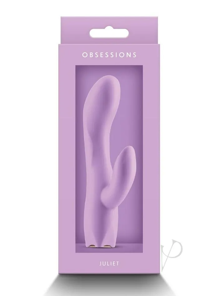 Female Sex Toys Obsessions Juliet Rechargeable Silicone Rabbit Vibrator Lavender Obsessions Female Sex Toys Obsessions Juliet Rechargeable Silicone Rabbit Vibrator Lavender Obsessions