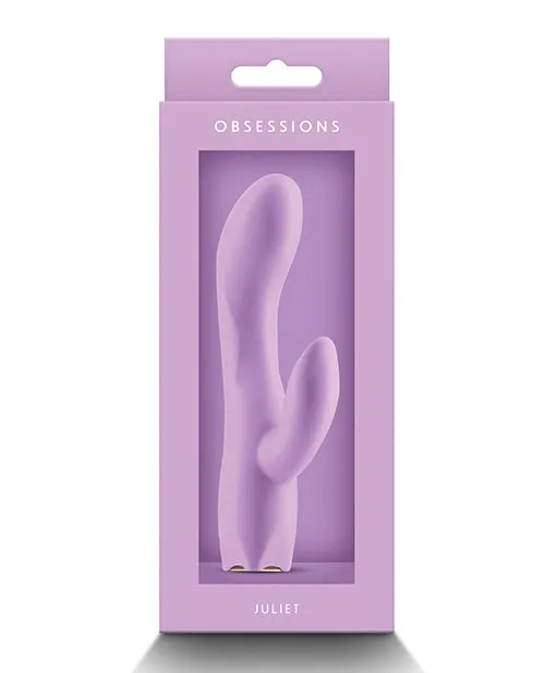Female Sex Toys Obsessions Juliet Rechargeable Silicone Rabbit Vibrator Lavender Obsessions Female Sex Toys Obsessions Juliet Rechargeable Silicone Rabbit Vibrator Lavender Obsessions