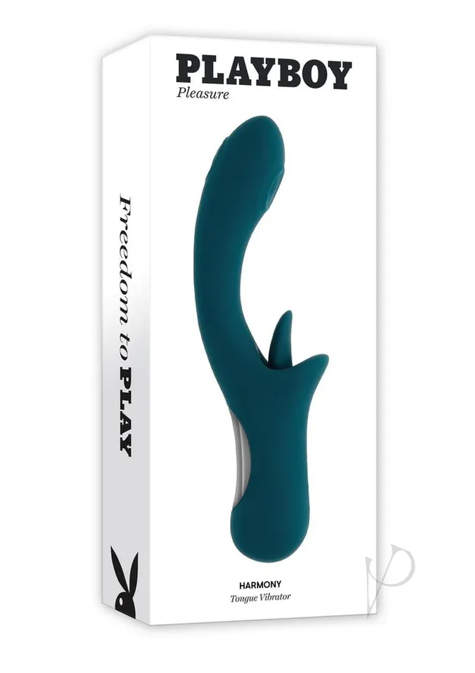 Female Sex Toys Playboy Playboy Harmony Rechargeable Silicone Vibrator with Clitoral Stimulator Green Female Sex Toys Playboy Playboy Harmony Rechargeable Silicone Vibrator with Clitoral Stimulator Green