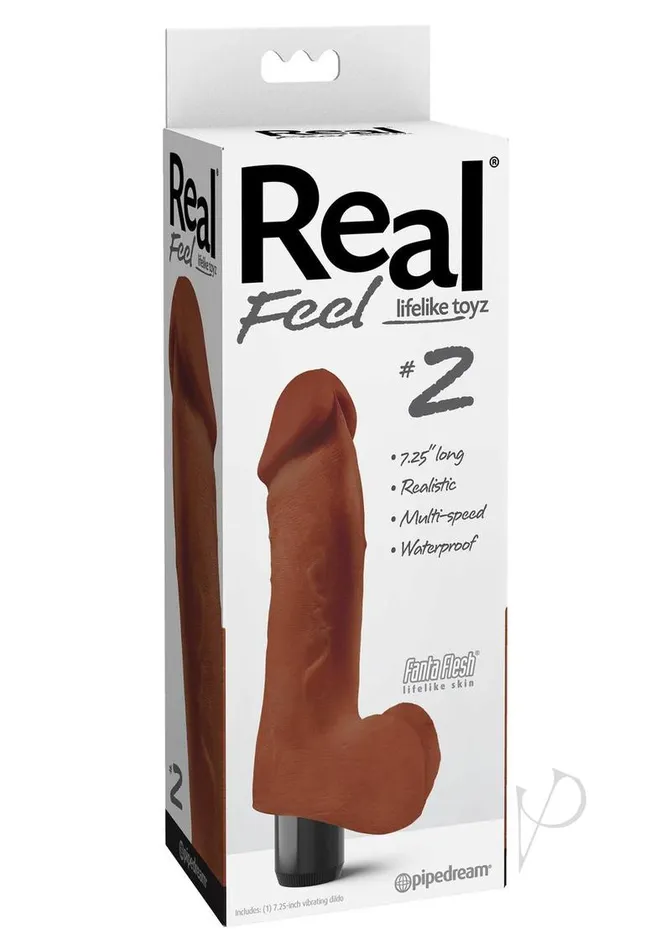 Female Sex Toys Real Feel Real Feel Lifelike Toyz No 2 Realistic Vibrating Dildo with Balls 8in Chocolate Female Sex Toys Real Feel Real Feel Lifelike Toyz No 2 Realistic Vibrating Dildo with Balls 8in Chocolate