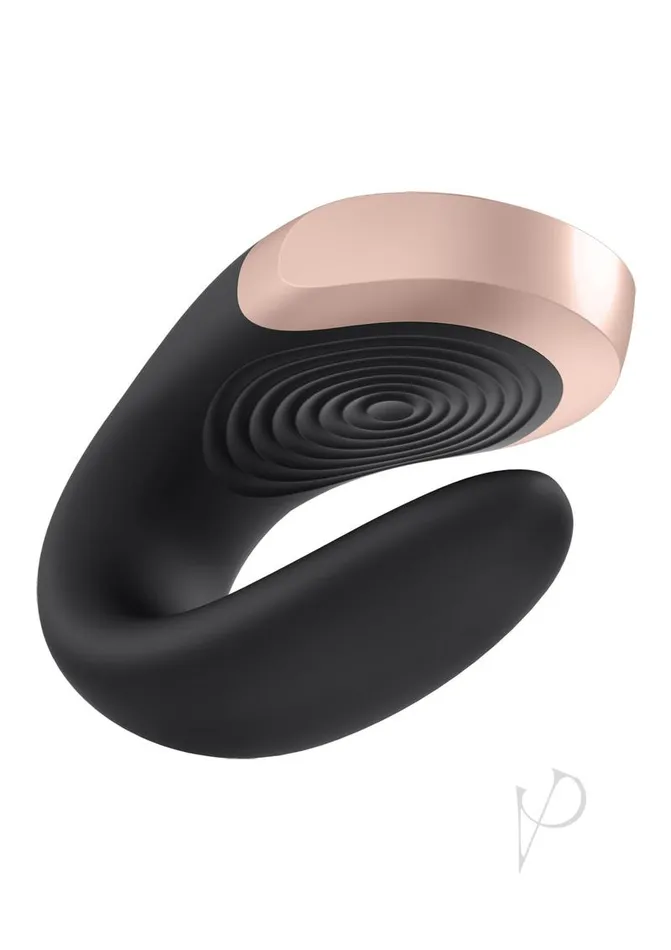 Female Sex Toys Satisfyer Satisfyer Double Love Silicone Rechargeable Dual Vibrator with Remote Control Black Female Sex Toys Satisfyer Satisfyer Double Love Silicone Rechargeable Dual Vibrator with Remote Control Black