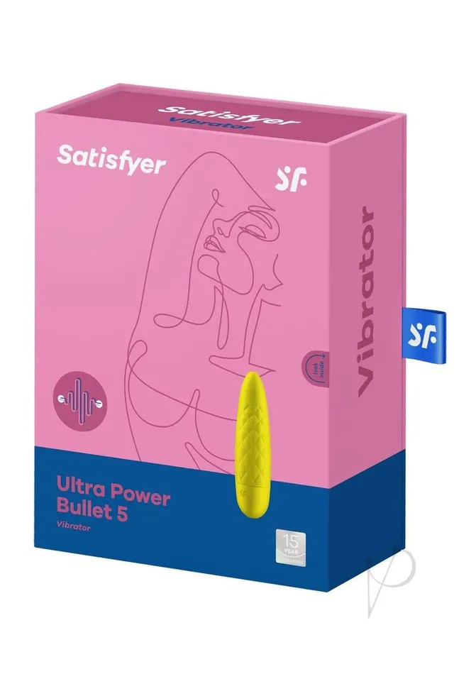 Female Sex Toys Satisfyer Satisfyer Ultra Power Bullet 5 Rechargeable Silicone Bullet Vibrator Yellow Female Sex Toys Satisfyer Satisfyer Ultra Power Bullet 5 Rechargeable Silicone Bullet Vibrator Yellow