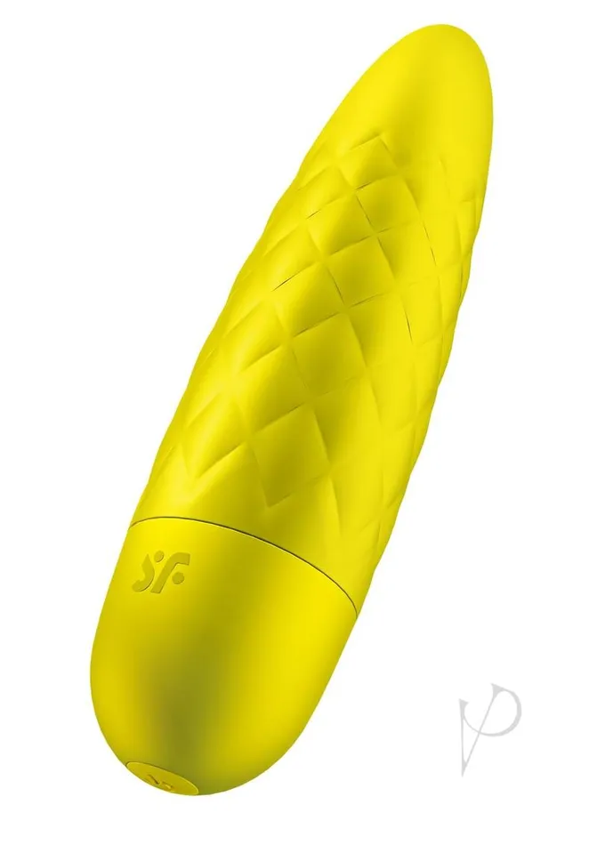Female Sex Toys Satisfyer Satisfyer Ultra Power Bullet 5 Rechargeable Silicone Bullet Vibrator Yellow