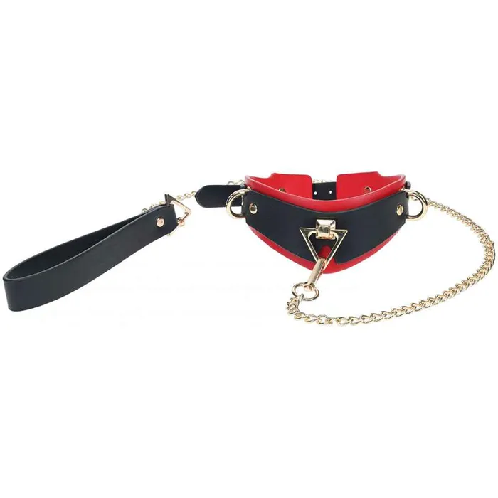 Female Sex Toys Shots Toys OUCH Milan Collection Collar with Leash
