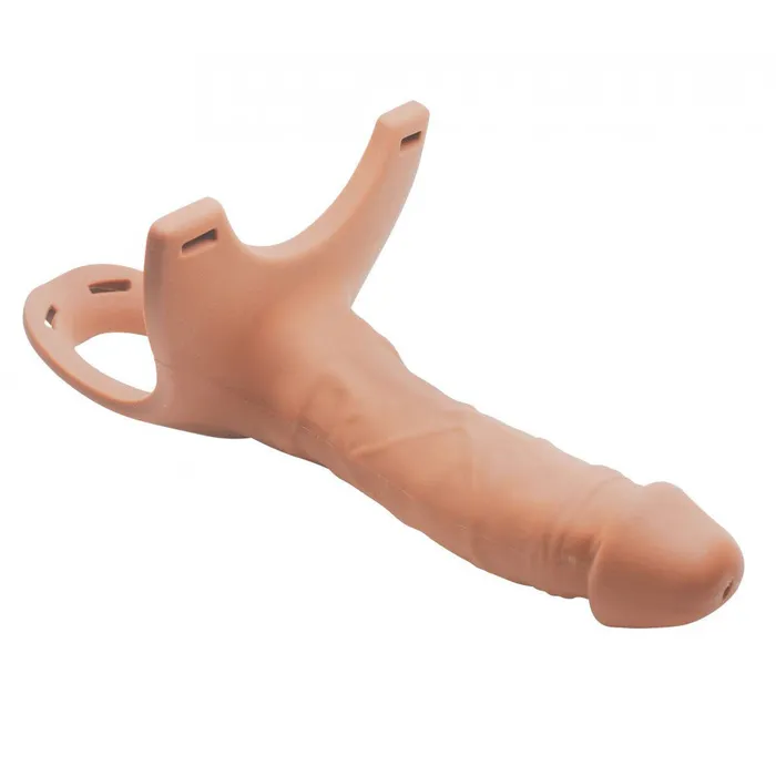 Female Sex Toys Size Matters Hollow Silicone Dildo StrapOn