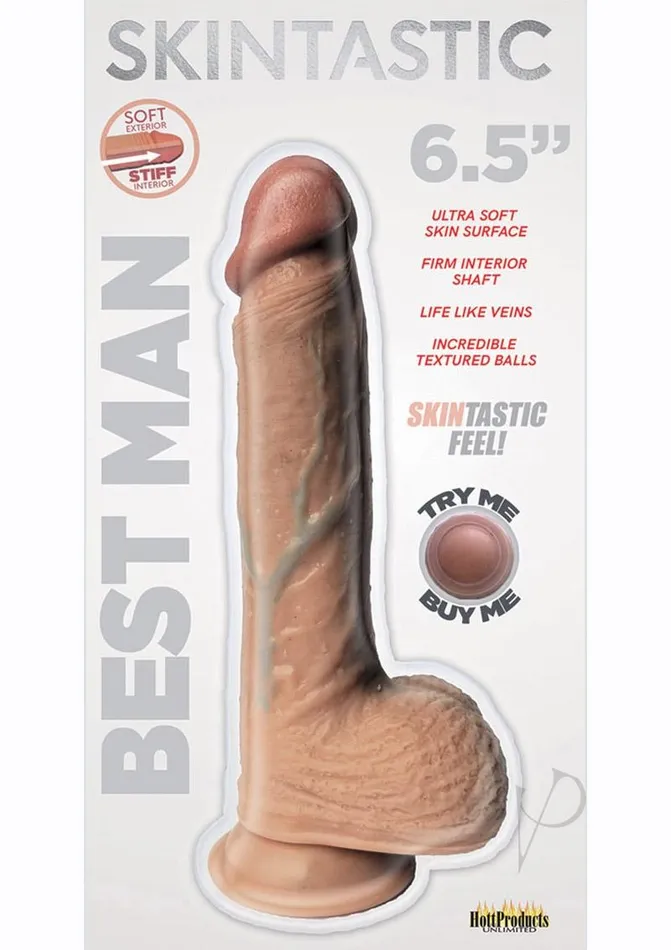 Female Sex Toys Skinsations Skintastic So Vein Realistic Dildo with Balls Waterproof 65in Vanilla Female Sex Toys Skinsations Skintastic So Vein Realistic Dildo with Balls Waterproof 65in Vanilla