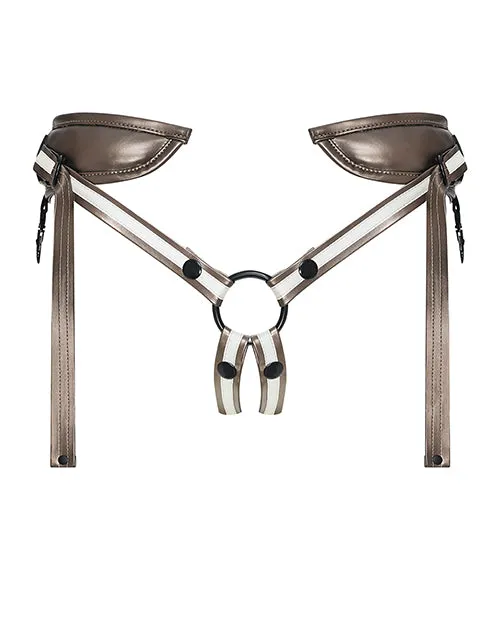 Female Sex Toys Strap On Me Leatherette Harness Desirous Bronze OS Strap On Me Female Sex Toys Strap On Me Leatherette Harness Desirous Bronze OS Strap On Me