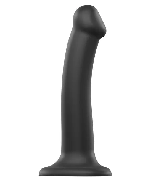 Female Sex Toys Strap On Me Silicone Bendable Dildo Medium Black Strap On Me Female Sex Toys Strap On Me Silicone Bendable Dildo Medium Black Strap On Me