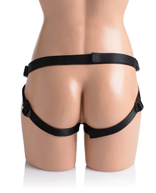 Female Sex Toys Strap U Pegged Silicone 5in Pegging Dildo with Harness Black Strap U
