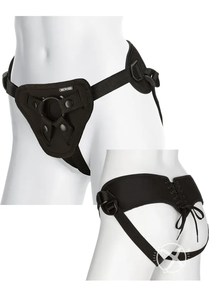 Female Sex Toys Vac U Lock VacULock Platinum Corset Harness with Plug Black Female Sex Toys Vac U Lock VacULock Platinum Corset Harness with Plug Black