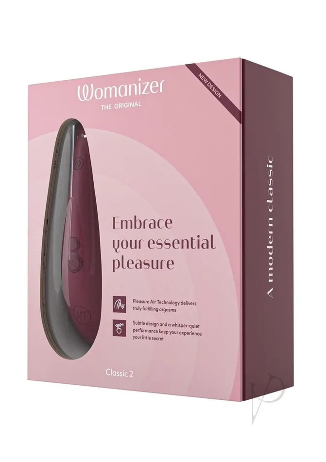 Female Sex Toys Womanizer Womanizer Classic 2 Rechargeable Silicone Clitoral Stimulator Bordeaux Female Sex Toys Womanizer Womanizer Classic 2 Rechargeable Silicone Clitoral Stimulator Bordeaux