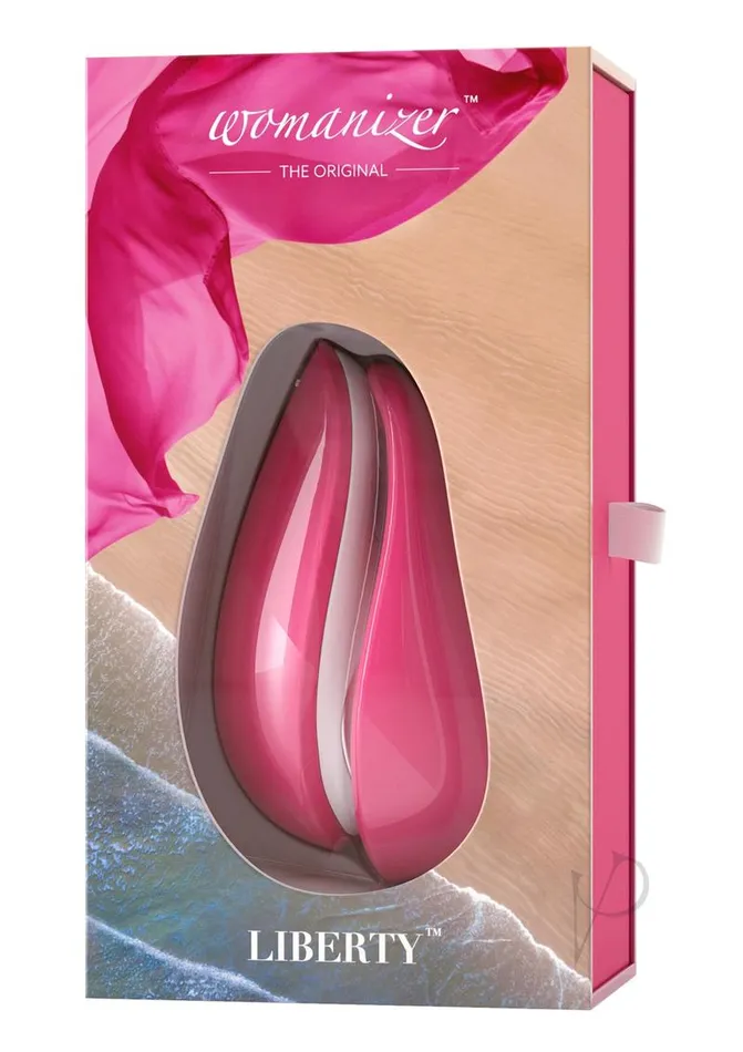 Female Sex Toys Womanizer Womanizer Liberty Rechargeable Silicone Clitoral Stimulator Pink Rose Female Sex Toys Womanizer Womanizer Liberty Rechargeable Silicone Clitoral Stimulator Pink Rose