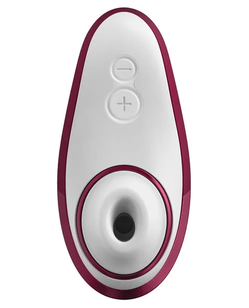 Female Sex Toys Womanizer Womanizer Liberty Rechargeable Silicone Clitoral Stimulator Red Wine