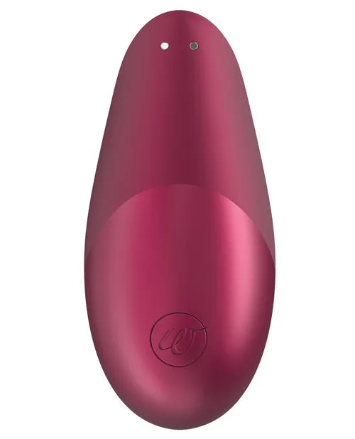 Female Sex Toys Womanizer Womanizer Liberty Rechargeable Silicone Clitoral Stimulator Red Wine