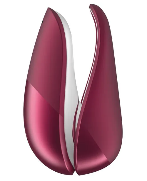 Female Sex Toys Womanizer Womanizer Liberty Rechargeable Silicone Clitoral Stimulator Red Wine